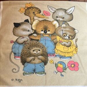 Vintage Kel-Tex Children’s Beach Towel circa 1980’s